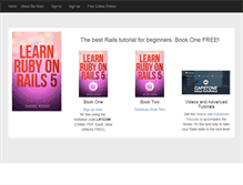 Tablet Screenshot of learn-rails.com